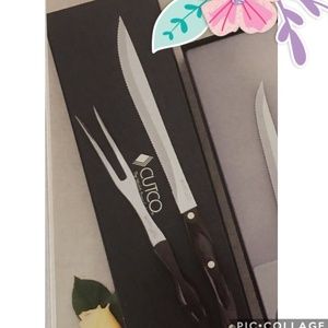 NWOT Cutco Carver Set- 9" Carver & Carving Fork